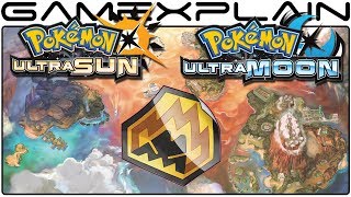 Pokémon Ultra Sun & Ultra Moon - All Totem Sticker Locations (Guide & Walkthrough)