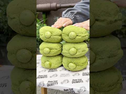Matcha Donut #たもグルメ #japanesefood