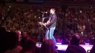 Eric Church and George Strait in Kansas City 1/18/2014