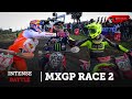 Insane Battle Gajser Herlings Febvre Coldenhoff MXGP Race 2 MXGP Of Trentino 2021