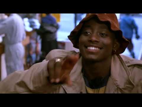 Close-up of Bishop (Tupac Shakur) in Juice, scored by hard boom-bap textures