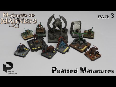 Mansion of Madness. Painted miniatures. Part 3.