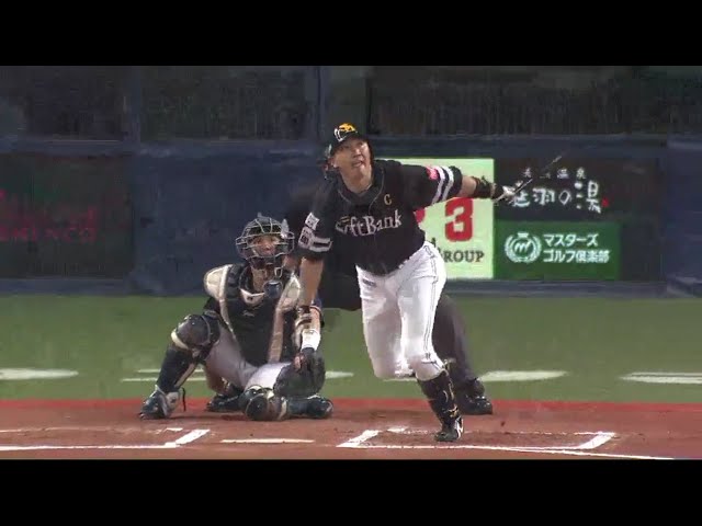 【6回表】田嶋を攻略!! ホークス・内川の5号ソロで反撃!! 2018/6/24 Bs-H