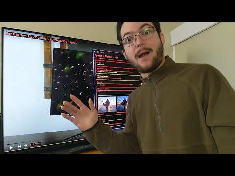 New LG 240Hz OLED impressions of the first review. HDR settings for desktop usage on Win11