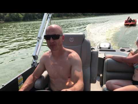 Tubing slow with Kids with a Premier 36 PTX