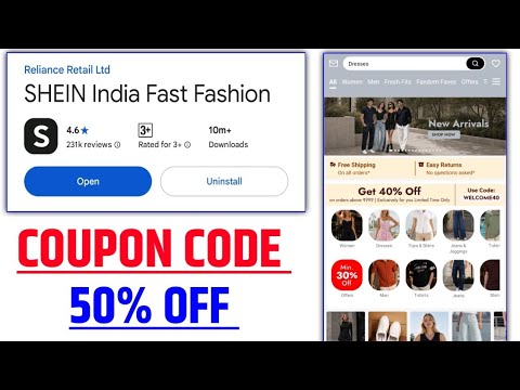 Shein Coupon Code 2026 100 Working With Live Proof