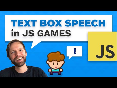 Speech text boxes in JavaScript games (web gamedev tutorial)