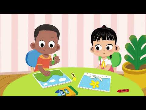 Little Hands 1 Unit 2 Chant - Here you are