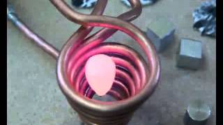 melt metal with magnets