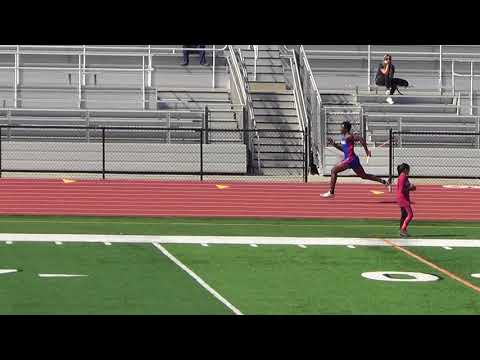 VarB 4x100m vs Huntington Beach 4-18-18 - Los Alamitos Boys