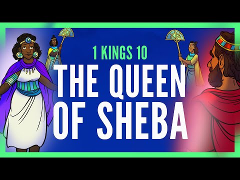 The Queen of Sheba: 1 Kings 10 Bible Story for Kids | Sharefaithkids.com