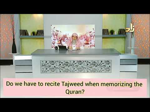 Do we have to learn tajweed when memorizing the Quran? - Assim al hakeem
