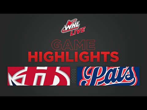 WHL Highlights: Hurricanes (2) at Pats (4) - February 20, 2023