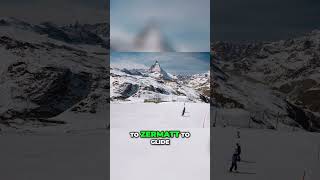 #short Conquer the Majestic Matterhorn  Skiing and Snowboarding in Zermatt