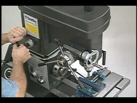 SMITHY GRANITE 3-in-1 Metal Benchtop Combo - MILLING Basics Video - grooves, pockets, gears