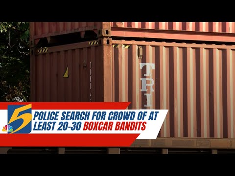 20-30 boxcar bandits at large after Memphis train raid