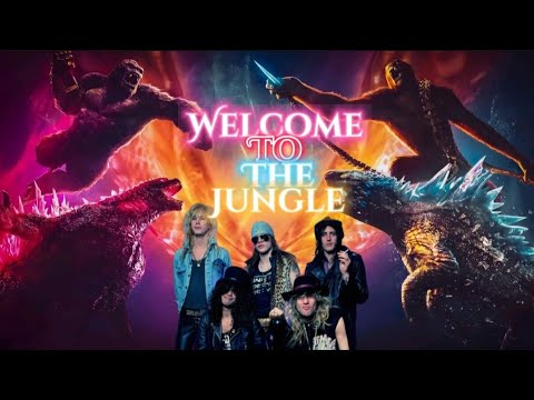 Godzilla and Kong vs Skar King and Shimo - Rio De Janeiro [But with "Welcome To The Jungle"]