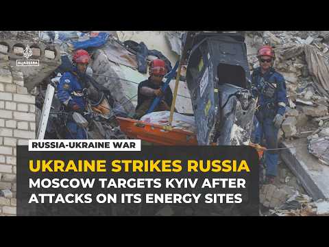 Russia launches massive strike on Ukraine's Kyiv in retaliation for oil refinery attacks