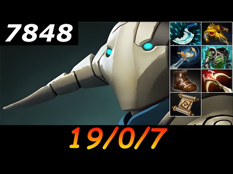 Dota 2 Sven 7848 MMR 19/0/7 (Kills/Deaths/Assists) Ranked Full Gameplay