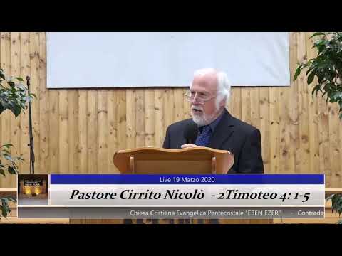 Meditazione 19/03/2020 - Pastore Cirrito Nicolò