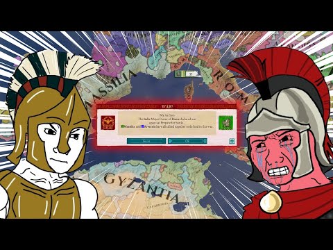 FIGHTING ROME as a Minor GREEK Power is PAIN in Imperator Rome! - Massalia