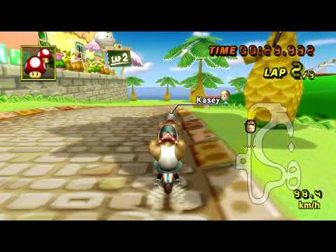 【MKW WR】 GCN Peach Beach (No Glitch) - 1:12.733 - Kasey