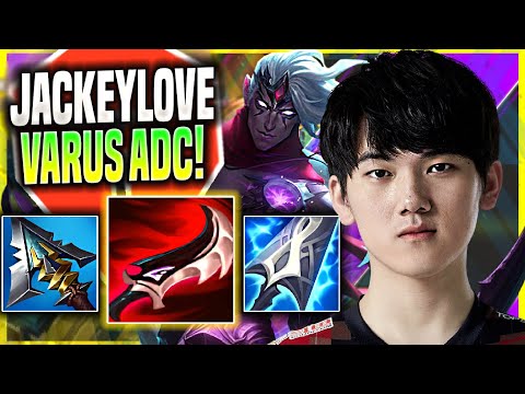 JACKEYLOVE IS A MONSTER WITH VARUS! - TES Jackeylove Plays Varus ADC vs Jinx! | Season 11