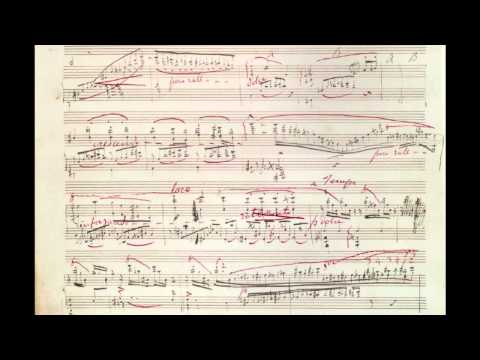 Hamelin plays Liszt's Sonata (with Liszt's manuscript) Part 3
