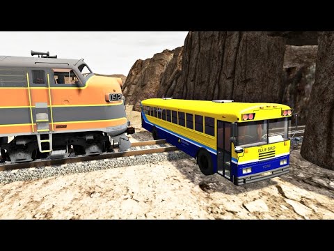Trains vs Cars Sa Beamng Nation – BeamNG.Drive