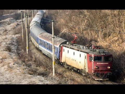 Tren IR1838 Timisoara Nord - Iasi trece cu EA820 prin zona Scheia - 07.03.2019