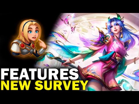 NEW Survey - Skin Features Priority + Lux Splash LEAK - League of Legends
