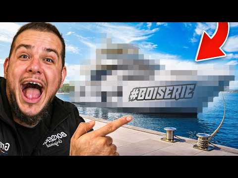 J'ai enfin acheté le bateau de mes rêves !