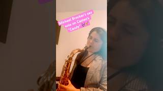 Michael Brecker’s sax solo on Cameo’s Candy! 🎷🎶 #woodwindteacher #saxophone #saxophonelesson