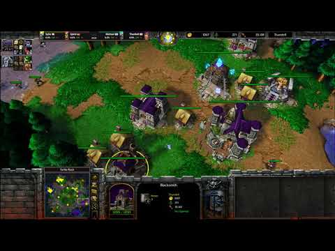 Spiral (Orc) SyDe (UD) vs ThundeR (HU) Michael (UD) - 2v2 - ToD's Tag Team Tournament - G2 - WC3027
