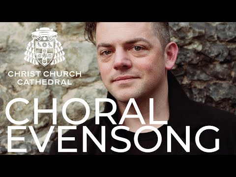 Choral Evensong recorded live Thursday 15th January 2026