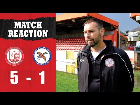 Match Reaction | Paul Harbinson on Ballyclare Comrades 5-1 Ballinamallard United