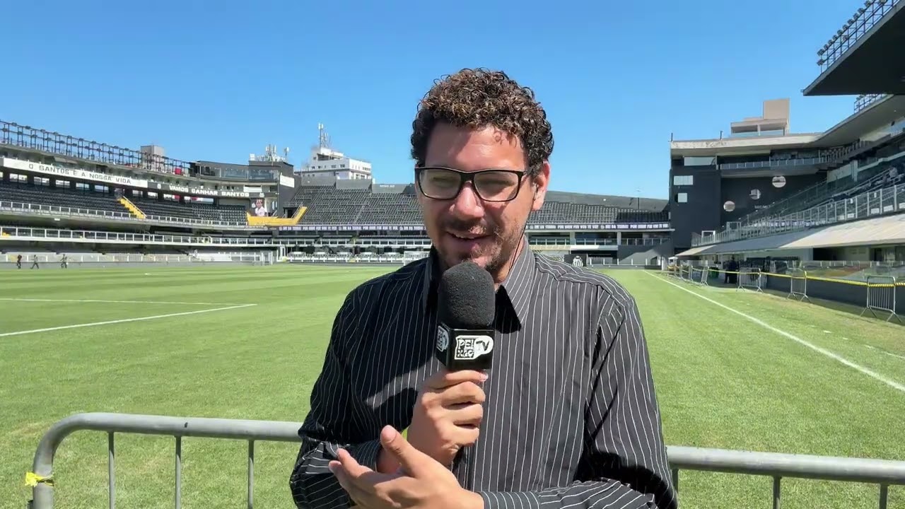 VEJA A SITUAÇÃO DO GRAMADO DA VILA/ ARTHUR APRESENTANDO 