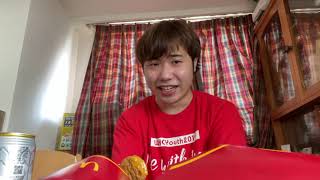 マックを食べながら雑談