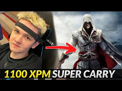 Yatoro CRAZY 1100 XPM Carry - PA & Sniper pick