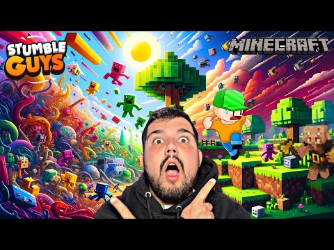 Insane Minecraft and Stumble Guys Fusion!! 😱
