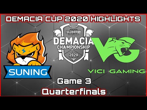 Demacia Cup SN x VG Highlights Game 3 | Demacia Cup 2020 SN x VG Highlights Game 3 .