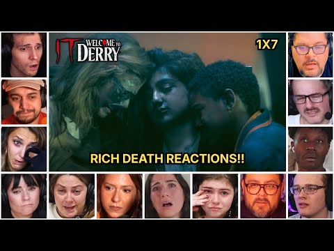 Reactors Reacting To Rich Death | IT: Welcome To Derry Episode 7 Reaction Mashup