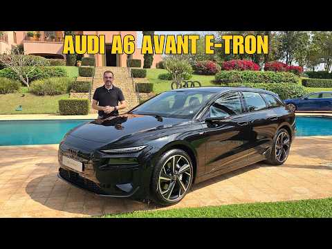 Audi A6 Avant e-tron - A PERUA 100% elétrica incrível