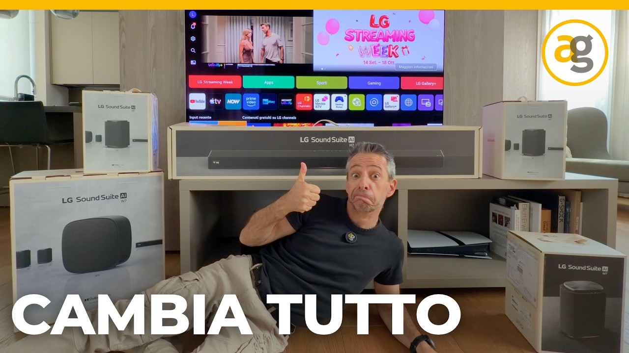 Il DOLBY ATMOS FLEX CONNECT è una FIGATA! Recensione LG SOUND BAR