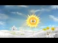 Teletubbies Baby Sun Sunset Animated Style Snow Version Update