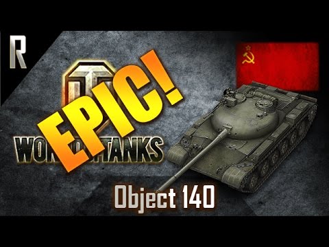 ► World of Tanks - Epic Games: Object 140 [12 kills, 9813 dmg]