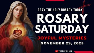 Download lagu ROSARY SATURDAY ❤️ Rosary Today: November 29, 2025 ❤️ Joyful Mysteries mp3