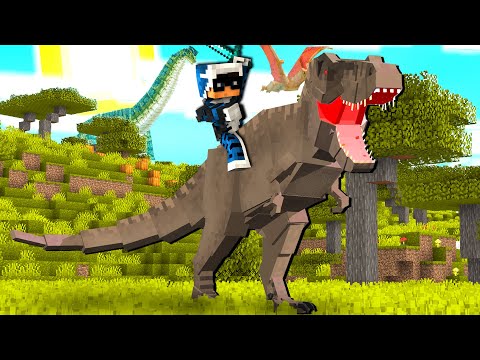 IL MIO NUOVO CUCCIOLO DI DINOSAURO SU MINECRAFT - ITA