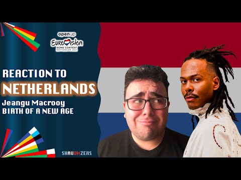 REACTION VIDEO - THE NETHERLANDS | Jeangu Macroy 'Birth of a new age' (Eurovision Song Contest 2021)