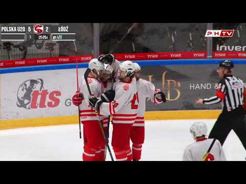 Reprezentacja Polski U20 - ŁKH Łódź 7:2